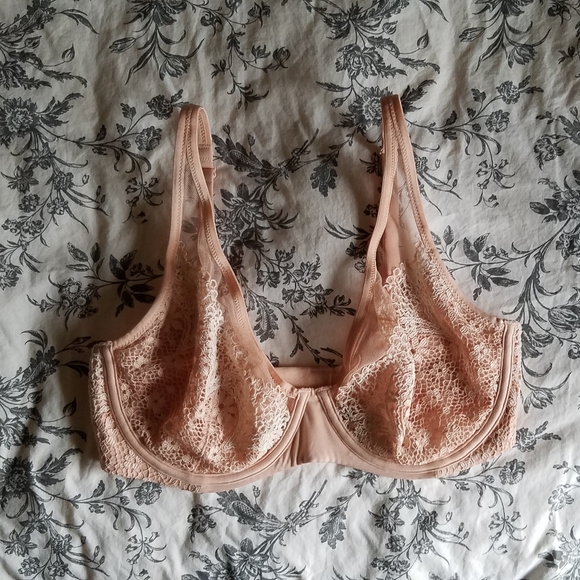 34DD Body By Victoria Unlined Demi/Demi-Buste - Picture 3 of 5